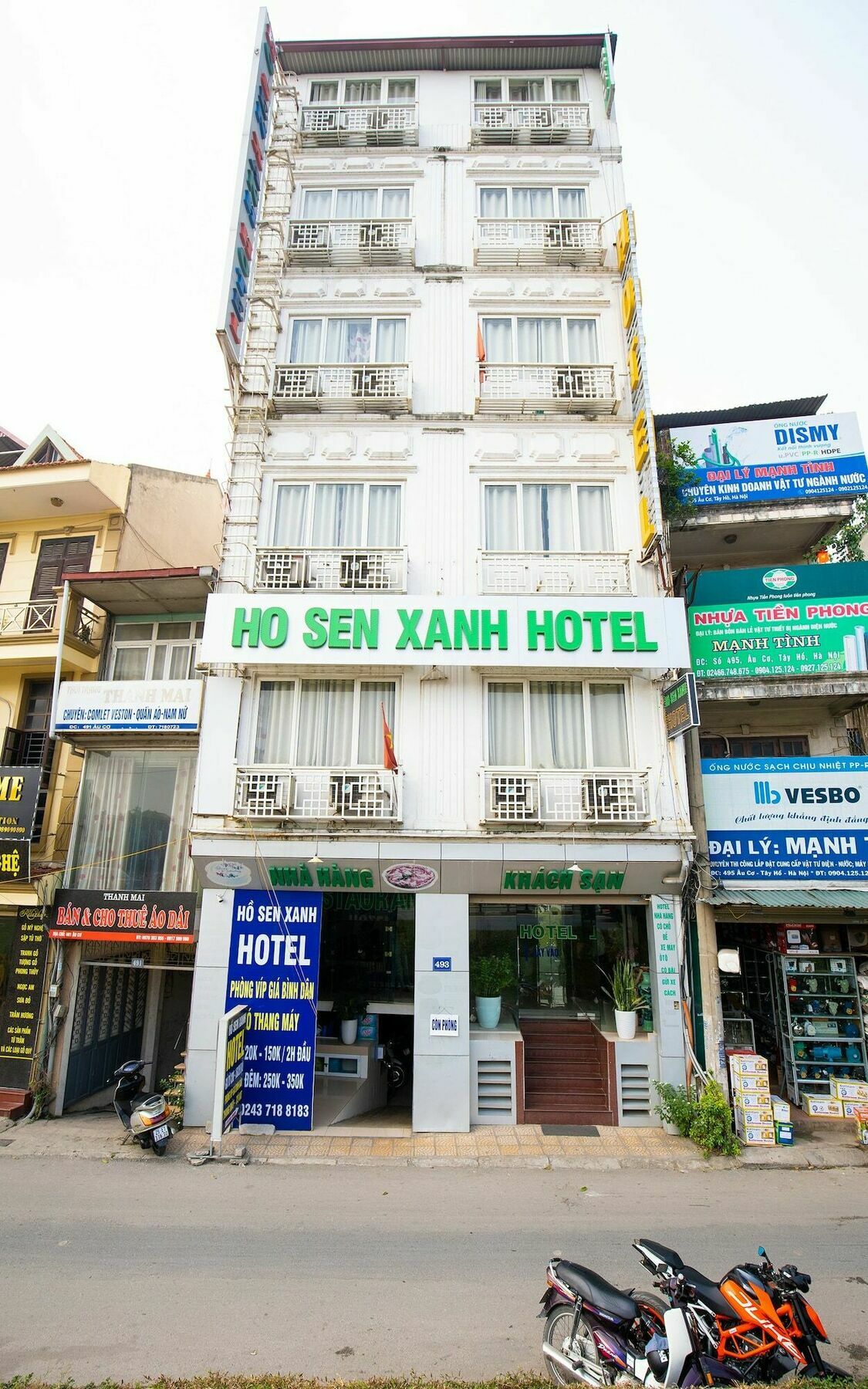 Ho Sen Xanh Hotel Hanoi Exterior photo